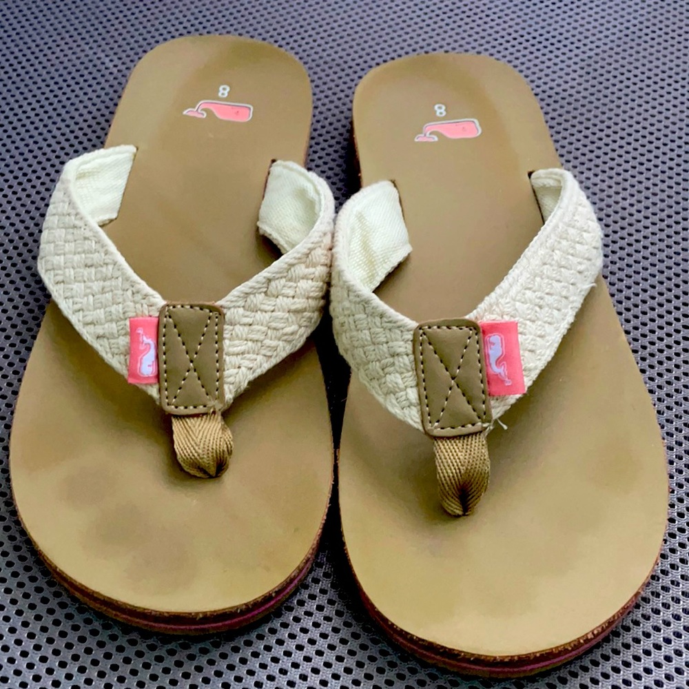 Women’s Vinyard Vines Braided flip flops